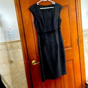 Size 8 , gray tea ,length dress.